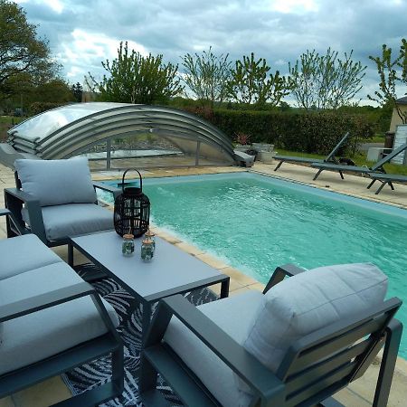 Maison/Villa Avec Piscine Privee Gite Brain D'Eau La Chapelle-de-Brain Экстерьер фото